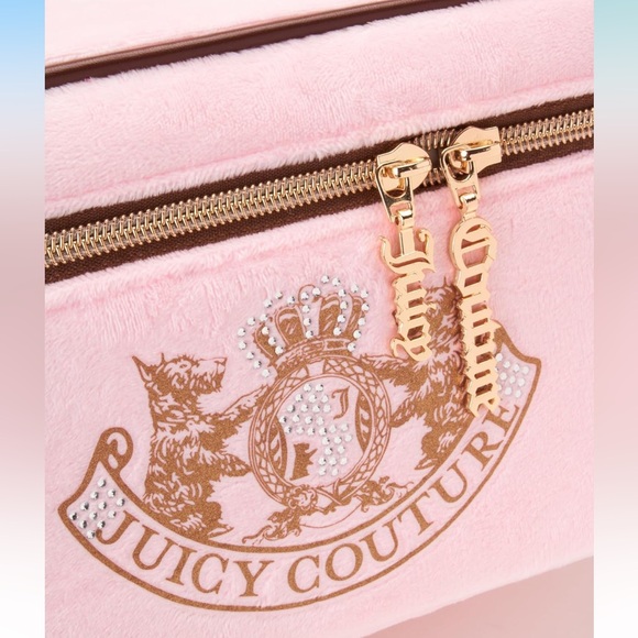 Juicy Couture Pink Cosmetic Bag Officially Licensed New in Packaging Pink - Picture 4 of 4